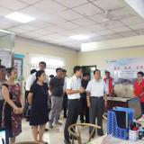 河东区区委书记李建成等辅导冒雨到访PG电子游戏智慧养老调查
