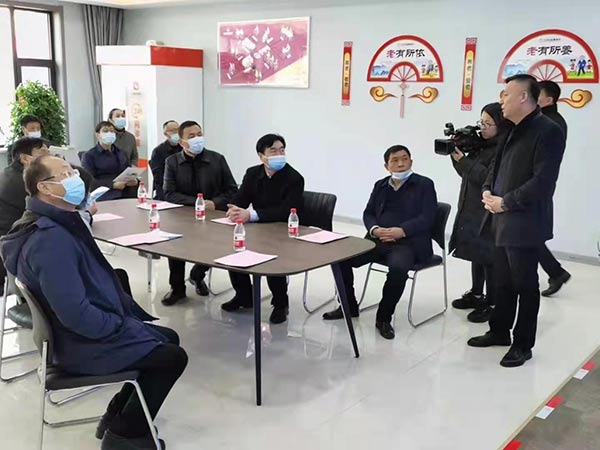 山西省民政厅副厅长琚李梅视察PG电子游戏山西运城项目地